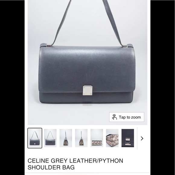 VINTAGE auth Celine shoulder/crossbody bag AS IS - Picture 2 of 10